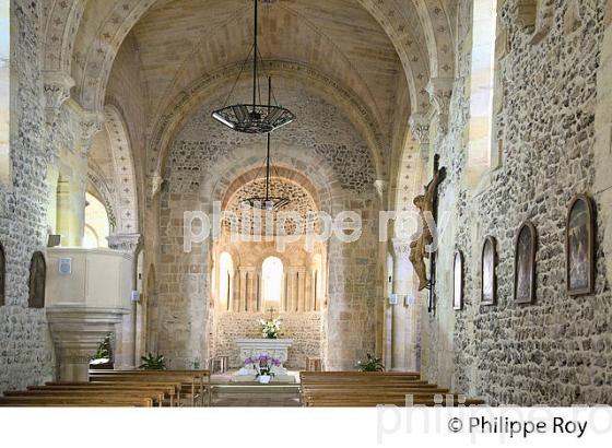 EGLISE NOTRE DAME DE LANTON, BASSIN D' ARCACHON, GIRONDE. (33F33324.jpg)