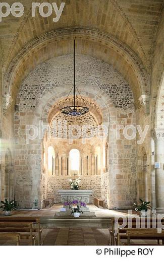 EGLISE NOTRE DAME DE LANTON, BASSIN D' ARCACHON, GIRONDE. (33F33326.jpg)