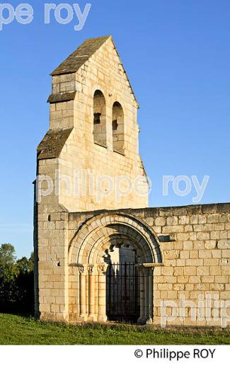 CHAPELLE DE VILLEMARTIN, MOULIETS ET VILLEMARTIN, ENTRE DEUX MERS, GIRONDE. (33F35403.jpg)