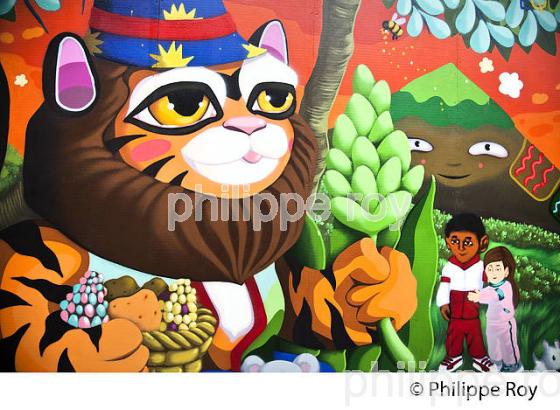 GRAFFITI, STREET ART, QUARTIER CHARTRONS, BORDEAUX, GIRONDE. (33F35833.jpg)