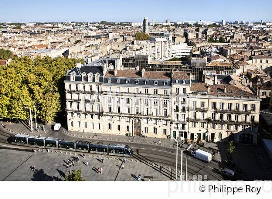 PANORAMA DEPUIS LA TOUR PEY BERLAND, BORDEAUX, GIRONDE. (33F36129.jpg)