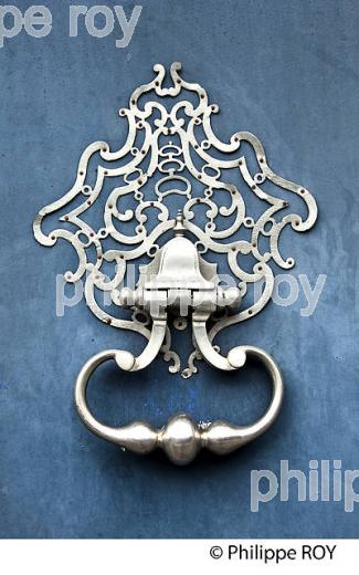 HEURTOIR DE PORTE, HOTEL PARTICULIER, 18 EME SIECLE, BORDEAUX,, GIRONDE. (33F36220.jpg)