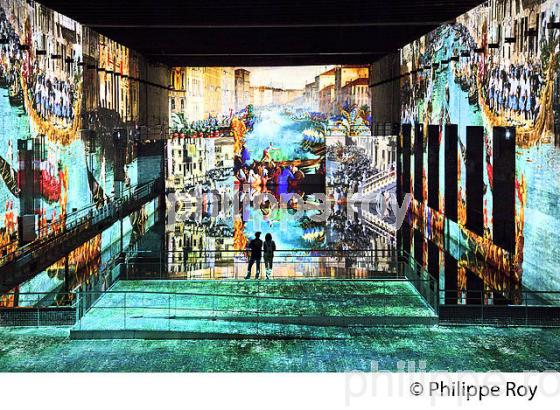 BASSINS DE LUMIERE, BASE SOUS-MARINE, VILLE DE BORDEAUX, GIRONDE. (33F36508.jpg)