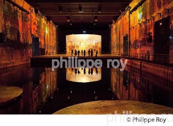 BASSINS DE LUMIERE, BASE SOUS-MARINE, VILLE DE BORDEAUX, GIRONDE. (33F36514.jpg)