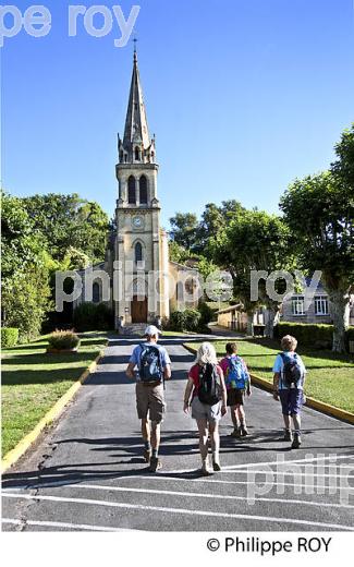 RANDONNEE PEDESTRE, BOUCLE DE LANGOIRAN, VIGNOBLE DE CADILLAC COTES DE BORDEAUX, GIRONDE. (33F37125.jpg)