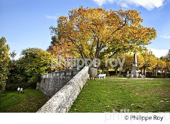 LE VILLAGE FORTIFIE DE MONSEGUR, ENTRE DEUX MERS, GIRONDE. (33F37808.jpg)
