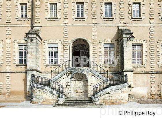 LE PRIEURE,  CITE MEDIEVALE DE LA REOLE, ENTRE DEUX MERS,  VALLEE DE LA GARONNE, GIRONDE. (33F38002.jpg)