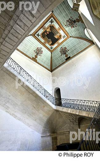 LE PRIEURE,  CITE MEDIEVALE DE LA REOLE, ENTRE DEUX MERS,  VALLEE DE LA GARONNE, GIRONDE. (33F38017.jpg)