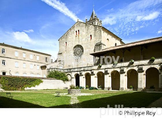 LE PRIEURE, CITE MEDIEVALE DE LA REOLE, ENTRE DEUX MERS, VALLEE DE LA GARONNE, GIRONDE. (33F38021.jpg)