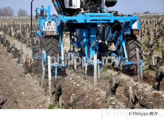 Travail de sol  - Vignoble du Medoc-Gironde (33V31422.jpg)