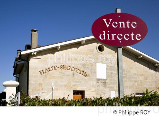 CHATEAU HAUT SEGOTTES, VIN DE SAINT EMILION, GIRONDE (33V33132.jpg)
