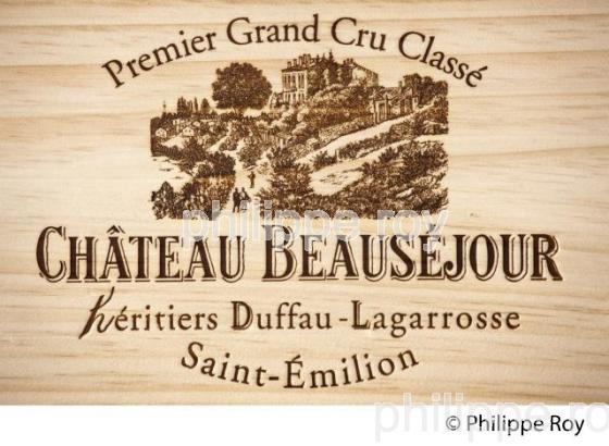 CHATEAU BEAUSEJOUR DUFFAU LABEGORCE, VIN DE SAINT EMILION, GIRONDE (33V33616.jpg)