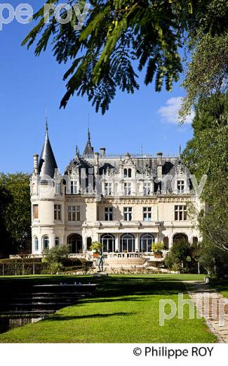 CHATEAU CLEMENT PICHON , CRU BOURGEOIS, HAUT MEDOC, VINS DE BORDEAUX,  PAREMPUYRE, GIRONDE, AQUITAINE. (33V41323.jpg)