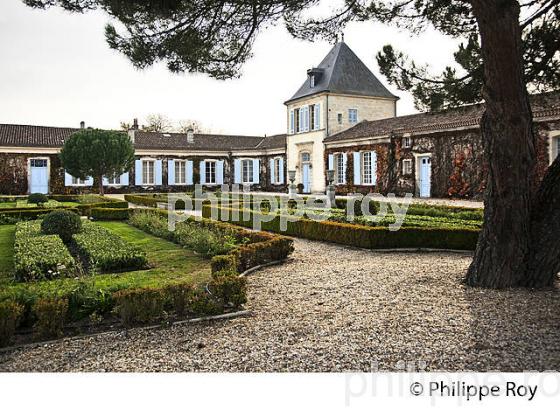 CHATEAU PAVEIL DE LUZE, AOC MARGAUX ,  MEDOC, GIRONDE. (33V42108.jpg)