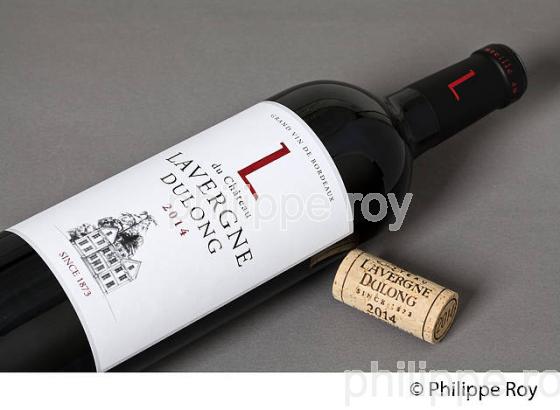BOUTEILLE, CHATEAU LAVERGNE-DULONG, 2014, AOC BORDEAUX , BORDEAUX SUPERIEUR, MONTUSSAN, GIRONDE. (33V42207.jpg)