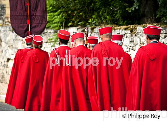 LA CONFRERIE DES VIGNERONS DE MONTAGNE SAINT-EMILION ET SAINT-GEORGE SAINT EMILION,   COMMUNE DE MONTAGNE , GIRONDE, AQUITAINE. (33V43438.jpg)