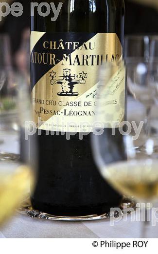 CHATEAU LATOUR-MARTILLAC, VINS  DE  PESSAC-LEOGNAN, VIGNOBLE DE BORDEAUX, GIRONDE. (33V46212.jpg)
