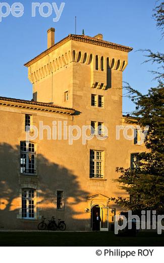 CHATEAU LAFAURIE-PEYRAGUEY,  VIN AOC  SAUTERNES, HOTEL RESTAURANT LALIQUE , GIRONDE. (33V48203.jpg)