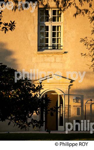 CHATEAU LAFAURIE-PEYRAGUEY,  VIN AOC  SAUTERNES, HOTEL RESTAURANT LALIQUE , GIRONDE. (33V48206.jpg)