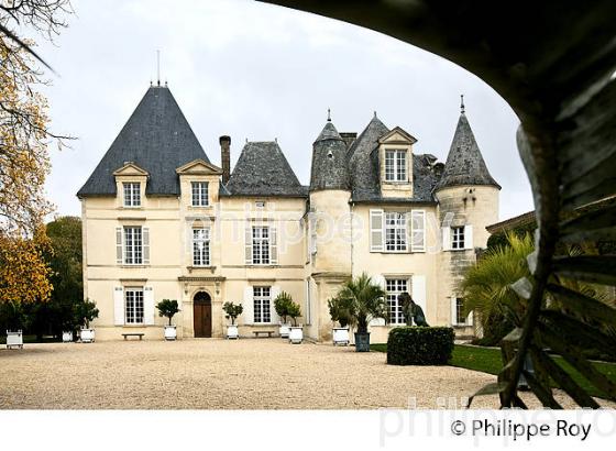 LE  CHATEAU HAUT-BRION, 1ER GRAND CRU CLASSE,  AOC  GRAVES DE PESSAC LEOGNAN , GIRONDE. (33V48415.jpg)