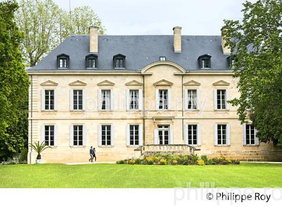 CHATEAU SIAURAC, AOC LALANDE D EPOMEROL, NEAC, GIRONDE, VIGNOBLE DE BORDEAUX. (33V48824.jpg)