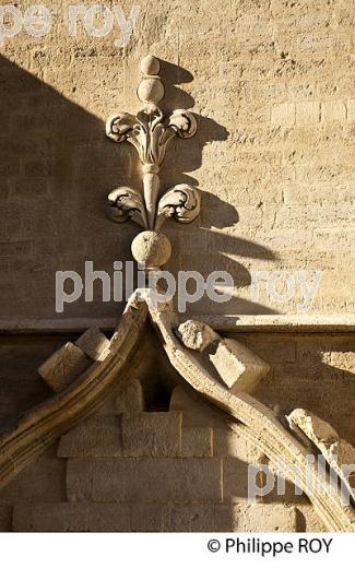 CATHEDRALE, VIEUX MONTPELLIER, LANGUEDOC-ROUSSILLON. (34F00130.jpg)