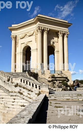 PLACE DU PEYROU , VIEUX MONTPELLIER, LANGUEDOC-ROUSSILLON. (34F00225.jpg)