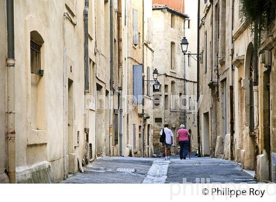 QUARTIER SAINTE ANNE , VIEUX MONTPELLIER, LANGUEDOC-ROUSSILLON. (34F00420.jpg)