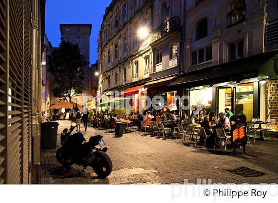QUARTIER SAINT ROCH, VIEUX MONTPELLIER, LANGUEDOC-ROUSSILLON. (34F00540.jpg)