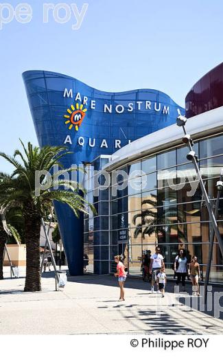 QUARTIER DE L' ODYSEUM, MONTPELLIER, LANGUEDOC-ROUSSILLON. (34F00813.jpg)