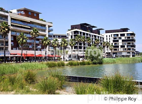 QUARTIER DE PORT-MARIANNE, MONTPELLIER, LANGUEDOC-ROUSSILLON. (34F00907.jpg)