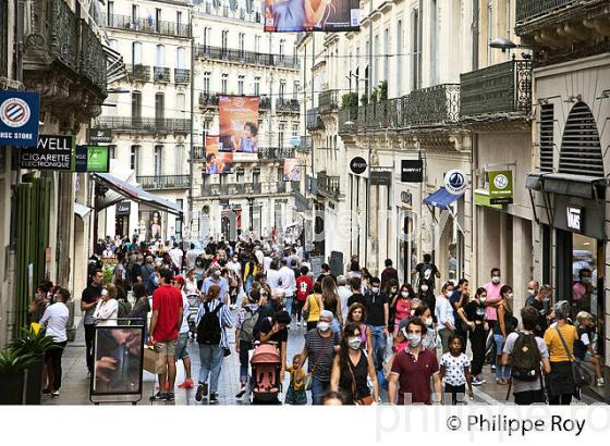 RUE DE LA LOGE,  MONTPELLIER COEUR DE VILLE , HERAULT, LANGUEDOC. (34F01513.jpg)