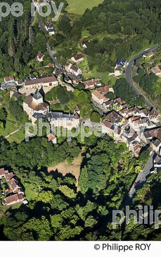 VILLAGE DE GARGILESSE DAMPIERRE, VALLEE DE LA CREUSE, INDRE. (36F00412.jpg)