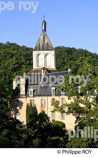 CHATEAU, VILLAGE DE GARGILESSE DAMPIERRE, VALLEE DE LA CREUSE, INDRE. (36F00416.jpg)