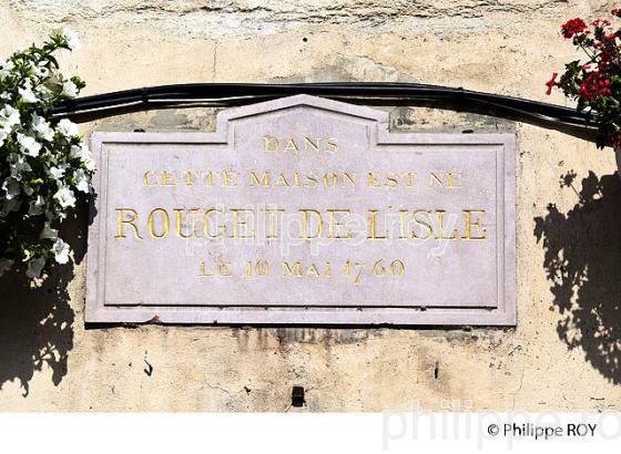 MAISON, ROUGET DE L'ISLE, LONS-LE-SAUNIER, JURA, FRANCE (39F01124.jpg)