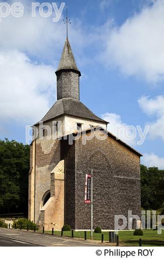 PRIEURE SAINTE MARIE, CHEMIN DE SAINT JACQUES, MIMIZAN, COTE D' ARGENT, LANDES, AQUITAINE. (40F01239.jpg)
