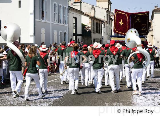 FETES DE LA MDELEINE, MONT DE MARSAN, LANDES, AQUITAINE. (40F01622.jpg)