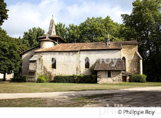MOUSTEY, CHEMIN DE SAINT JACQUES, HAUTE LANDE, LANDES DE GASCOGNE, AQUITAINE. (40F02609.jpg)