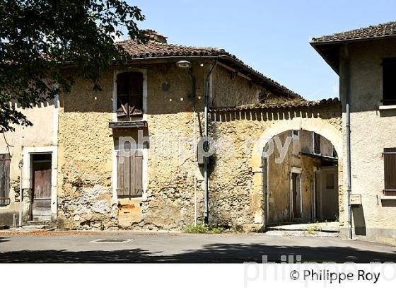 ANCIENN CORPS DE FERME, HAGETMAU, CHALOSSE, LANDES. (40F04119.jpg)