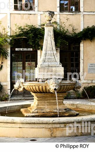 FONTAINE SEVIGNE, HOTEL NEURISSE, 17 EME SIECLE, VILLE DE DAX, LANDES. (40F05334.jpg)
