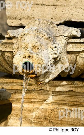 FONTAINE SEVIGNE, HOTEL NEURISSE, 17 EME SIECLE, VILLE DE DAX, LANDES. (40F05338.jpg)