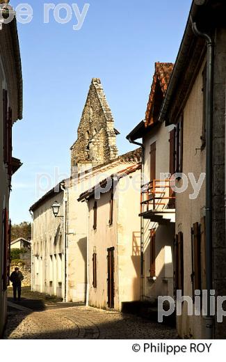 LE  VILLAGE  DE MAUVEZIN   D' ARMAGNAC, PAYS D' ARMAGNAC, LANDES. (40F06310.jpg)