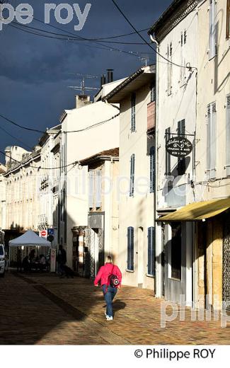 RUE PIETONNE, MONT DE MARSAN, LANDES. (40F06816.jpg)