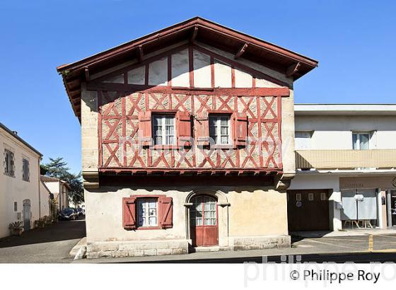 LA MAISON DU REY,  STATION BALNEAIRE DE CAPBRETON, COTE D' ARGENT, LANDES. (40F07113.jpg)