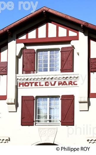 HOTEL DU PARC, LAC D' HOSSEGOR,  STATION BALNEAIRE DE HOSSEGOR, COTE D' ARGENT, LANDES. (40F07921.jpg)