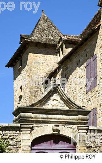 CHATEAU DE BUSQUEILLES , VILLAGE D' AUTOIRE, CAUSSE DU HAUT QUERCY, LOT. (46F00434.jpg)