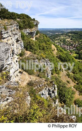 FALAISE DU CIRQUE D' AUTOIRE, CAUSSE DU HAUT QUERCY, LOT. (46F00530.jpg)