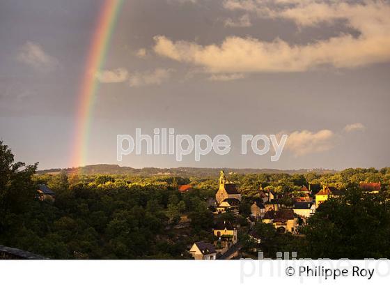 CIEL D' ORAGE, VILLAGE  LHOSPITALET, CAUSSE DE GRAMAT HAUT QUERCY, LOT. (46F01727.jpg)