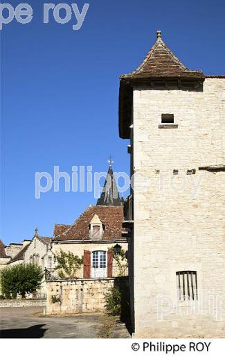 LE VILLAGE D'ESPEDAILLAC, CAUSSE DE GRAMAT,  HAUT QUERCY, LOT. (46F02208.jpg)