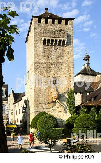 CITE  DE MARTEL ,  VALLEE DE LA DORDOGNE LOTOISE, QUERCY, LOT. (46F03725.jpg)